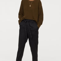 Paper bag trousers
