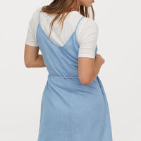 Short wrap dress