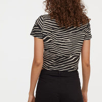 Tie-detail top