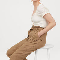 Paper bag trousers
