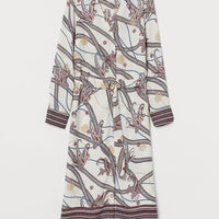 Dress with a belt