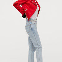 Red Biker jacket